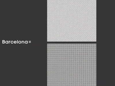 Porcelanosa Heritage Patterned and Monochrome Tiles -Set of 3 Texture