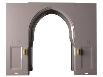 Islamic Gate 3D model