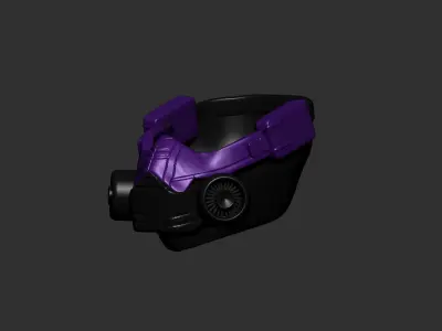 Gas mask helmet 3d model scifi sculpt 3D model purchase