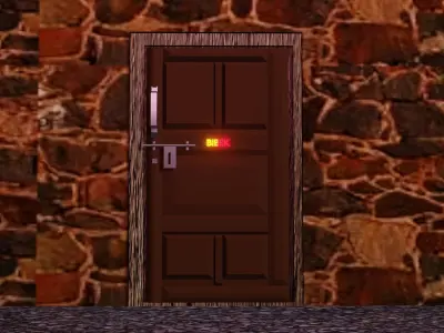Door 001 Free 3D model
