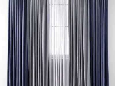 Curtain 136 3D model