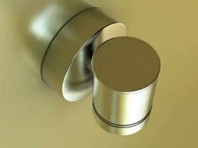 Halogen Lamp 09 Photoreal 3D model