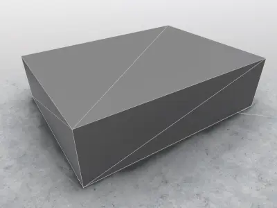 LFMN Garage Low-poly 3D model