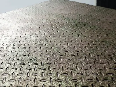 Custom Metal Plate  3D model