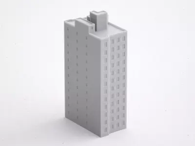 3D Print miniature building RB-US-NY-089 3D print model