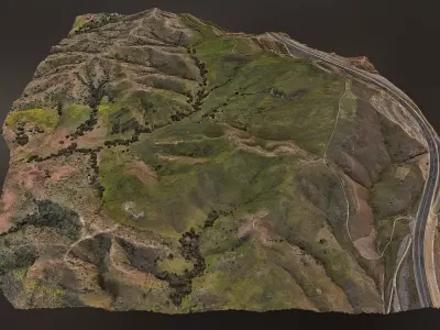 Landscape B - Scan 3D model