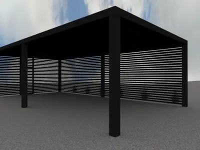 GARAGE WINTER GARDEN 3D model
