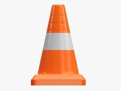 Traffic cone 3D model