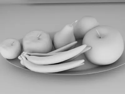 KItchen interior Free 3D model