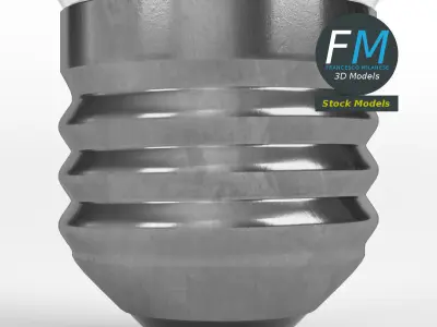 Light bulb 1 3D model