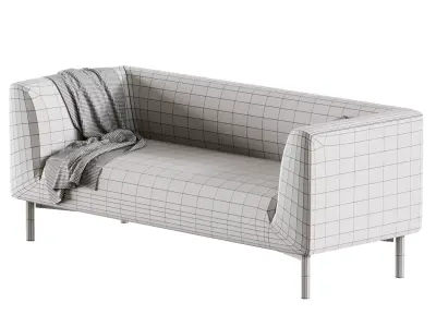 Straight sofa Riard 3D model