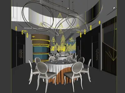 Business - Food Beverage 7-0122 3D model