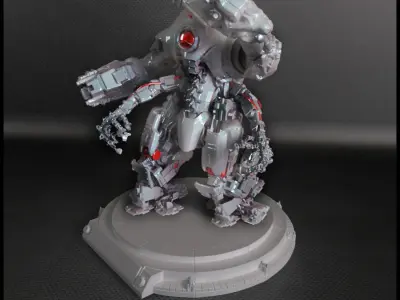 Lordic robot 3D model