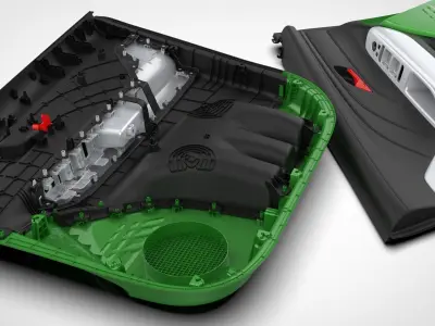 Car Stereo Speaker Bose 3D model