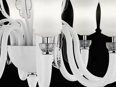 804080 Petalo Lightstar Chandelier   3D model