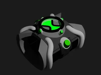 omnitrix Low-poly 3D model