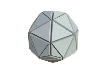 Sci Fi Object No 3528 Low Poly Low-poly 3D model