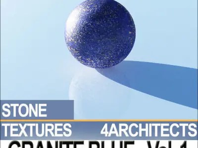 Granite Blue and Materials Vol 1 Texture