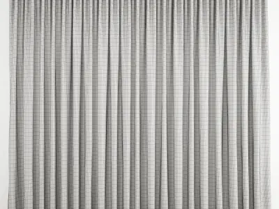 Curtain 327 3D model