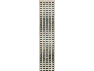 Office Building B2 3D model