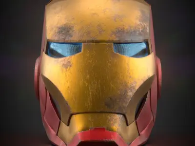 Iron Man Helmet 3D model