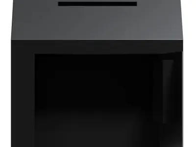 Suggestion Box Low-poly 3D model