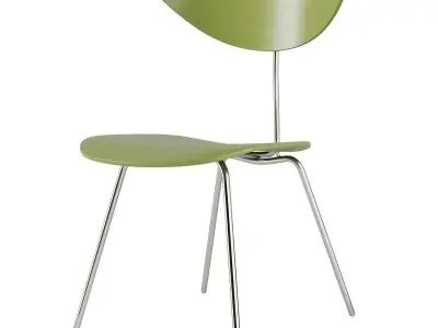 Vitra dining chair 3D model