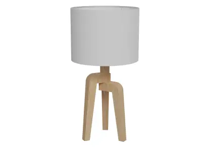 Lund Table Lamp Low-poly 3D model