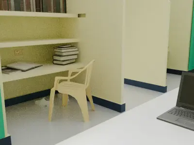 Bannari Amman Institute Of Technology Hostel Room 3D Model Free 3D model