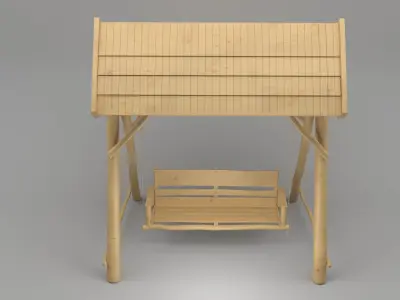 Garden Swing 3D model