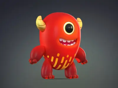 Cartoon Monsters Pack 