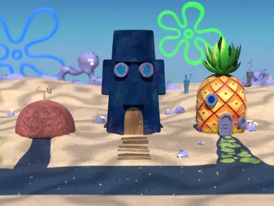 Conch Street 3D model