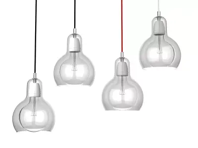 Bulb edison light 3D model