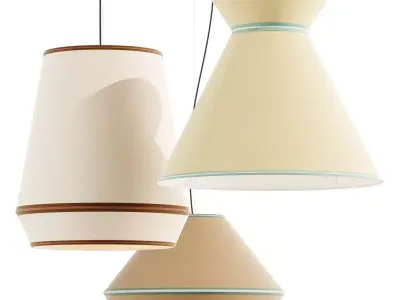 SERVOMUTO EASY Hanging lamp 3D model