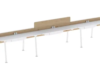 Herman Miller Desk Memo 4 3D model