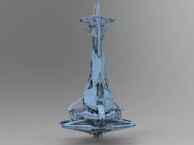  Ocean Royal travel sector hub 3D model