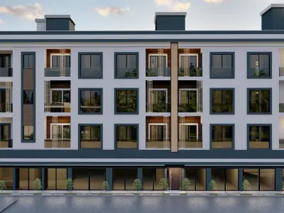 apartment 3d model in sketchup rendered by lumion  3D model