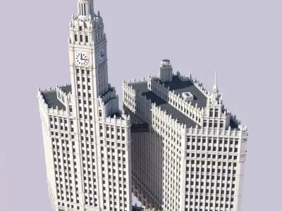 Wrigley Building 3D print model