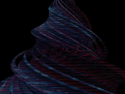 Glass Pyramid 3D model