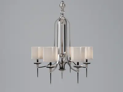 Chandelier  Luxury 3D model