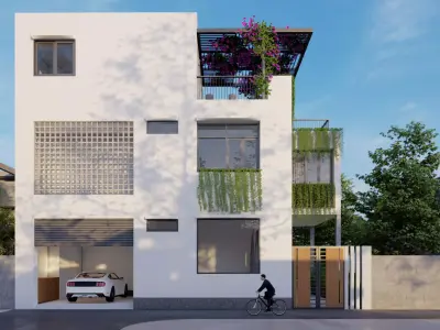 MODERN HOUSE MINIMAL STYLE DESIGN 3D model