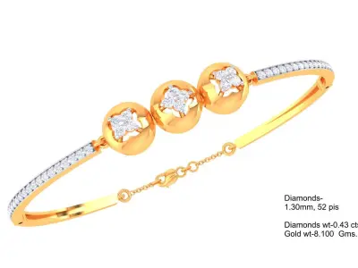 Light Weight bracelets 128 designs 3D print model