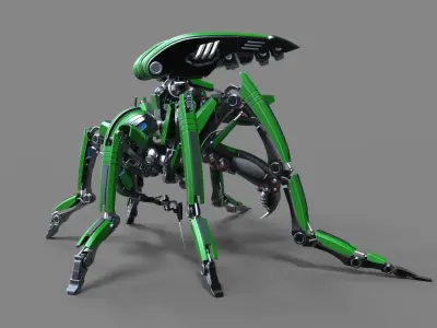  Robot mosquito 3D model