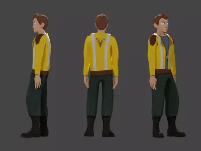 Rowan Freemaker - Star Wars 3D model