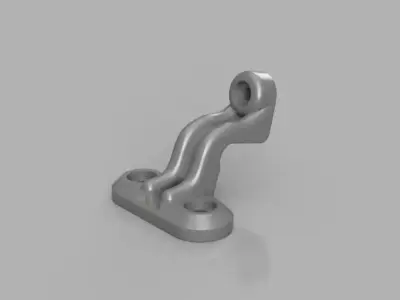 Window Handle Volkswagen Caddy 3D print model