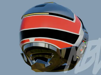 Spielban VR Troopers JB Reese Helmet 3D print model
