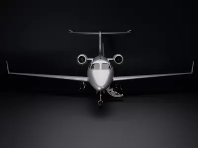 Embraer Phenom 300 Fully Detailed 3d model 3D model