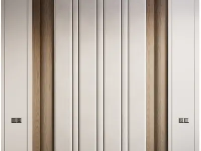 Wall panel 09 3D model