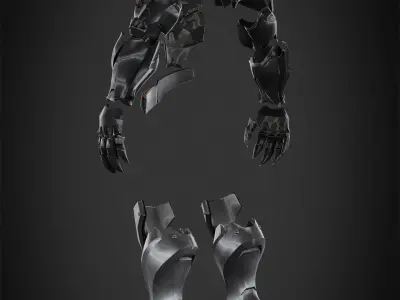 Overwatch 2 Reaper Armor for Cosplay 3D print model