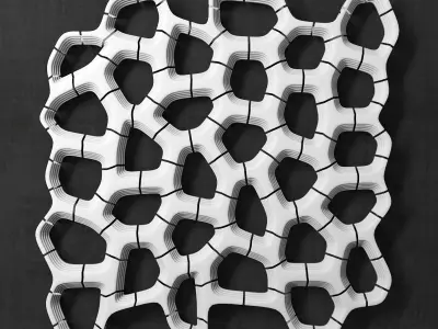 Bionica panel hole n1 3D model